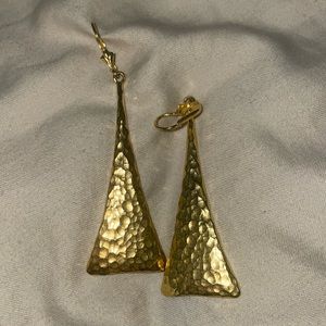 Costume gold earrings
